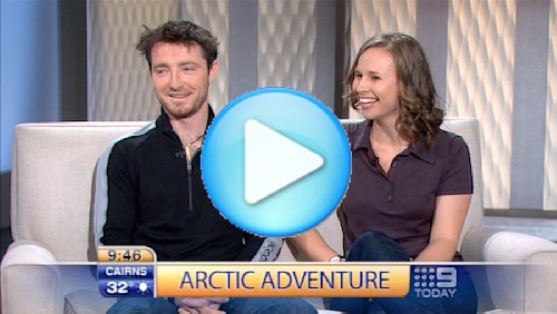 Chreis and Jess on the TODAY SHOW - Click for full-size.