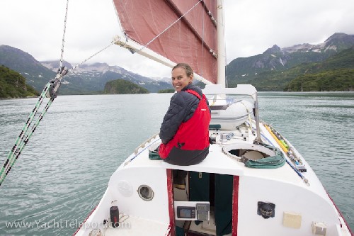 Heading into Geographic Harbour, Alaska
