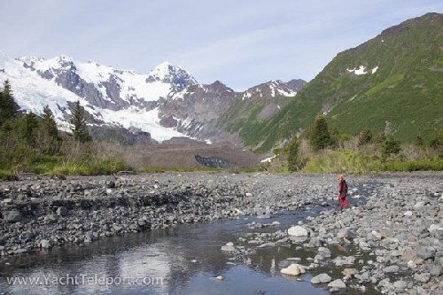 Hiking towards Sunlight Glacier - Click for full-size.