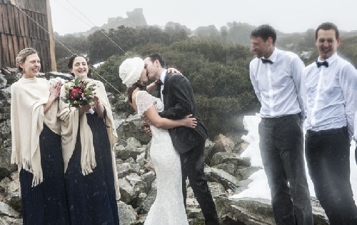 \'You may now kiss the bride\' - Click for full-size.